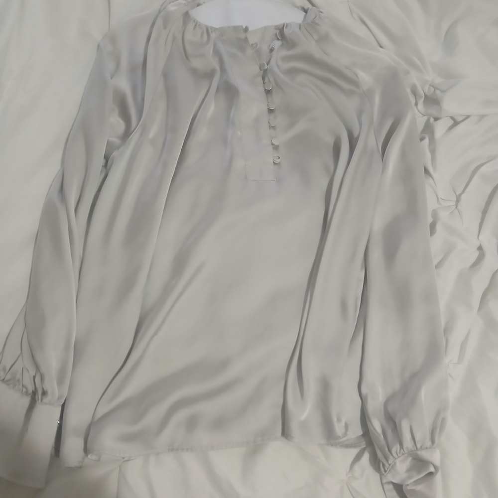 Silk Billowy Blouse LARGE